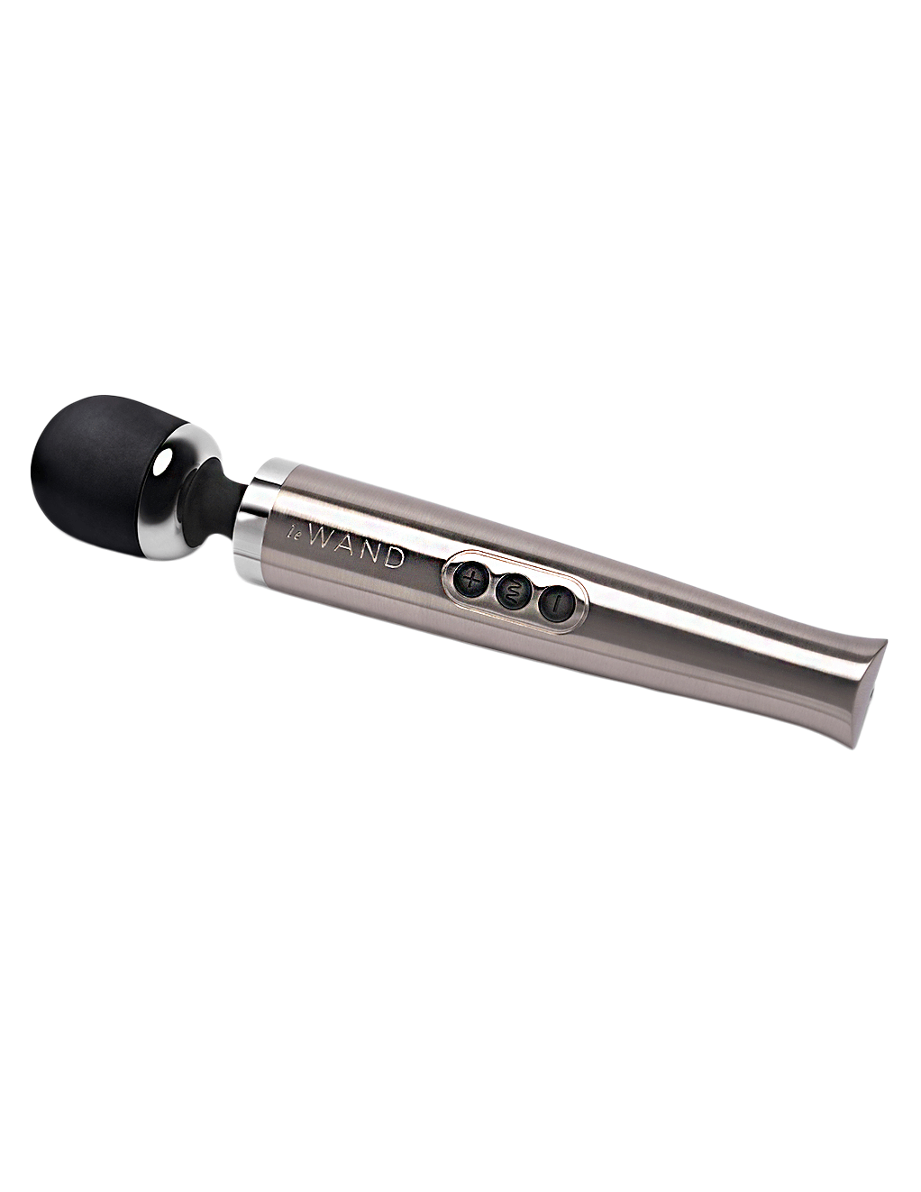 Le Wand Diecast Rechargeable Wand - Silver - Side