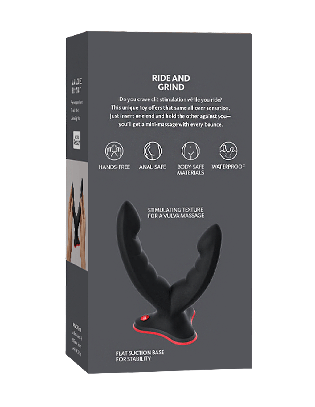 Fun Factory Ryde Grinding Dildo - Box Back