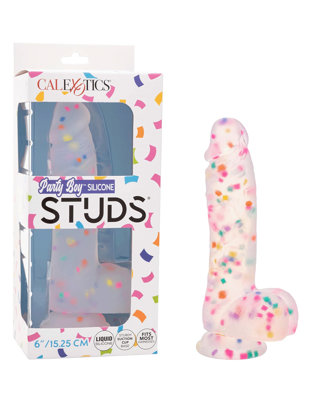 Party Boy Silicone Studs 6in