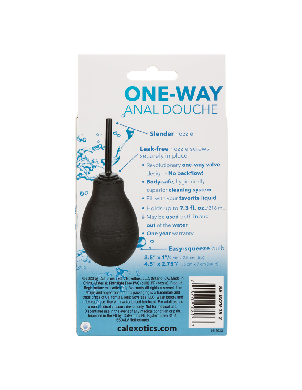 CalExotics One-Way Anal Douche