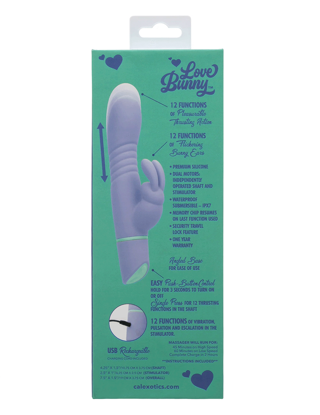 Thrusting Bunny Rabbit Vibrator