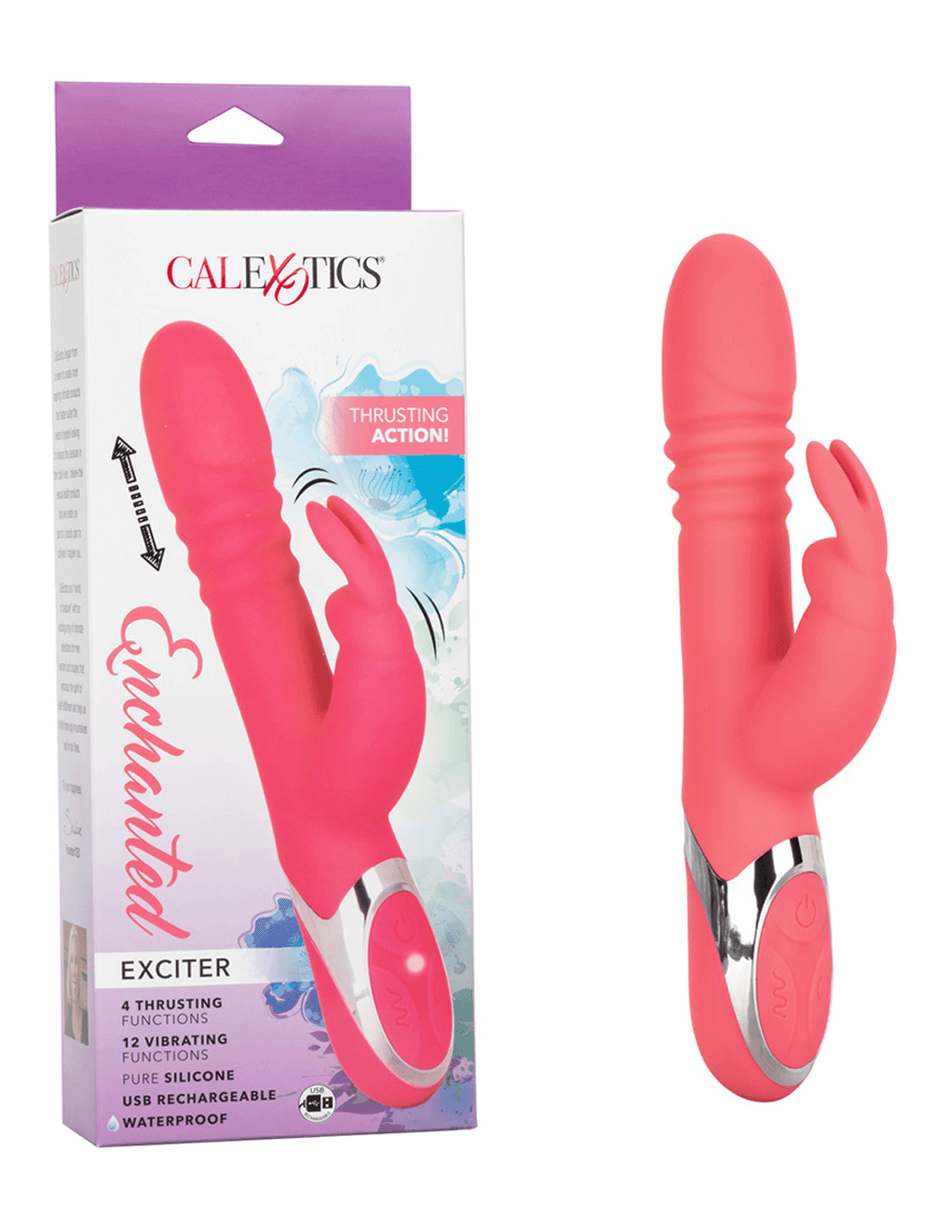 Enchanted Exciter Thrusting Rabbit Vibrator