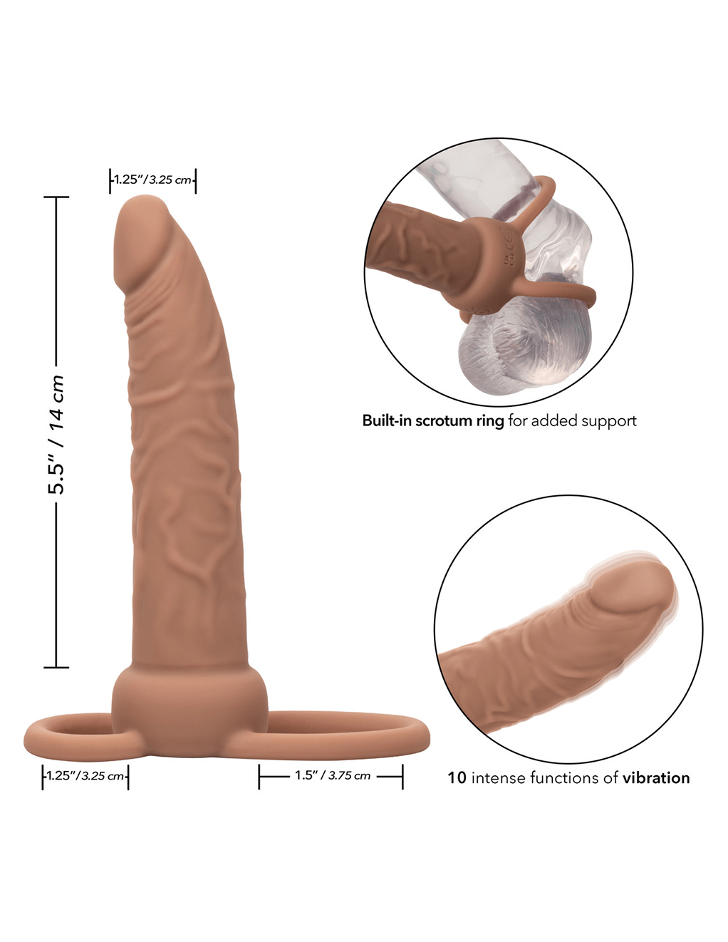 Rechargeable Dual Penetrator Dark measurements