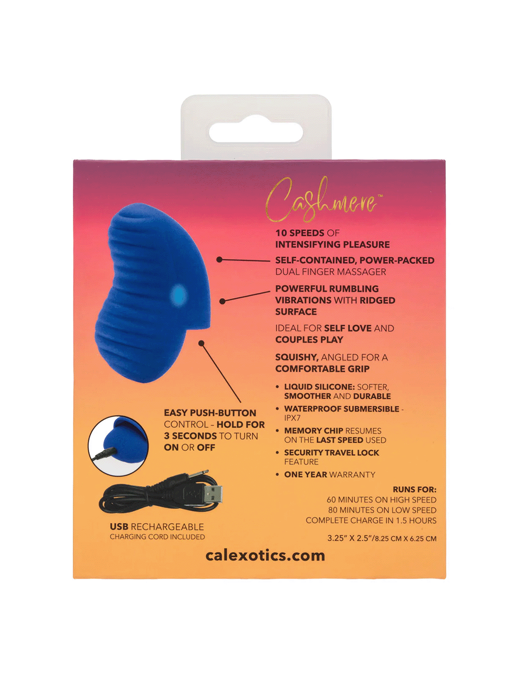 Cashmere Dual Finger Massager