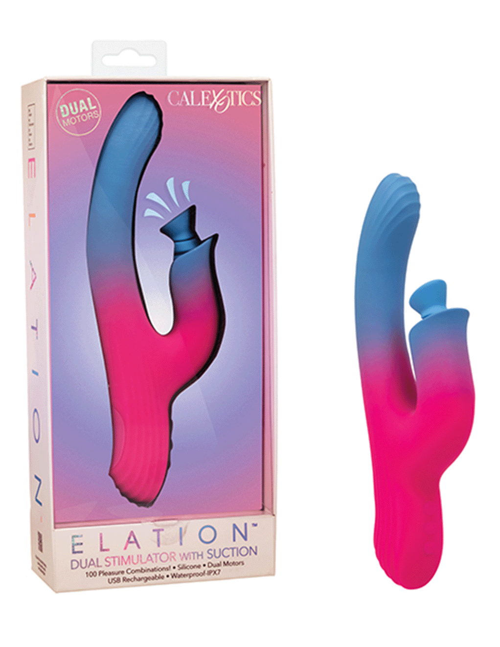 Elation Dual Stimulator with Suction