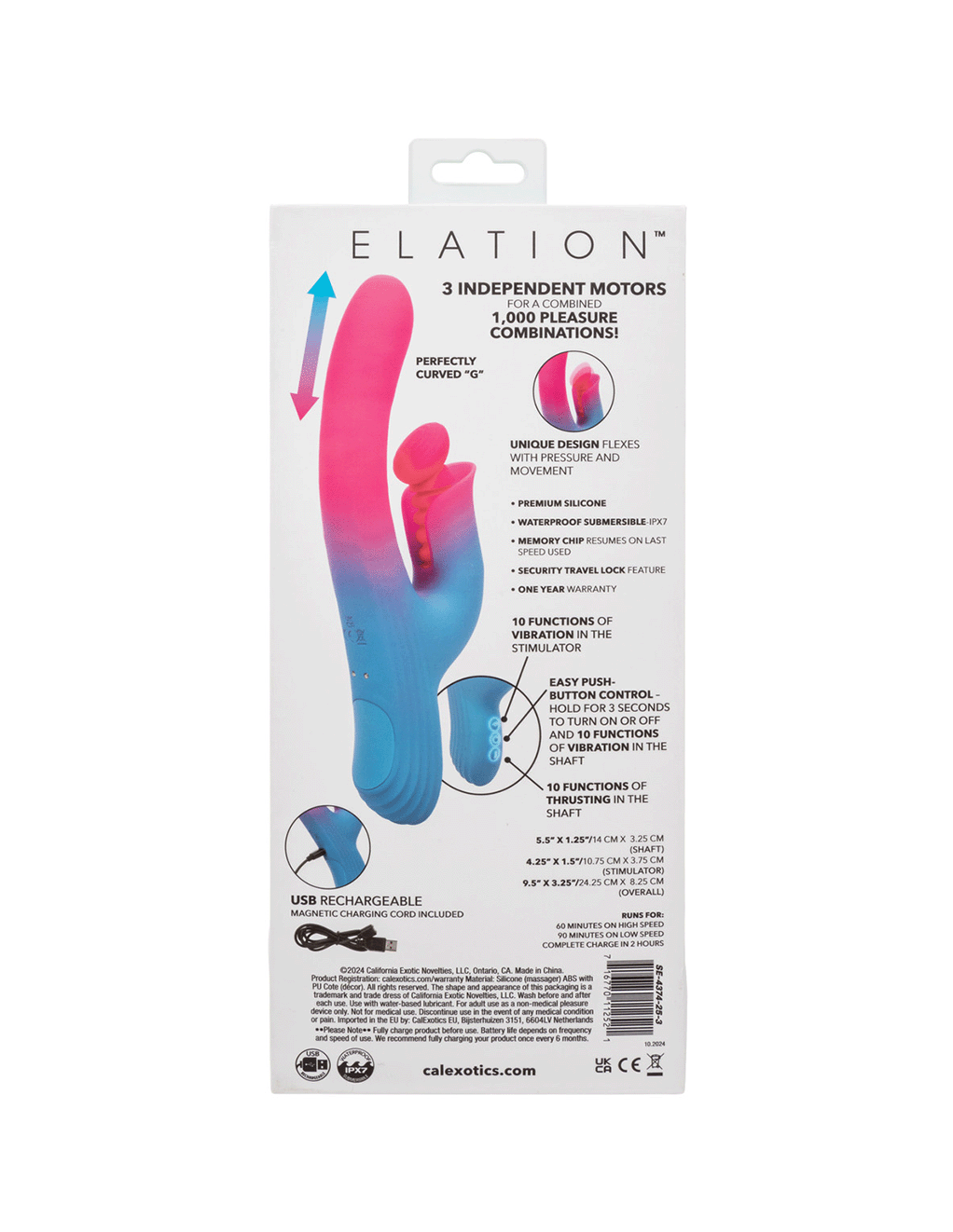 Elation Thrusting Dual Stimulator
