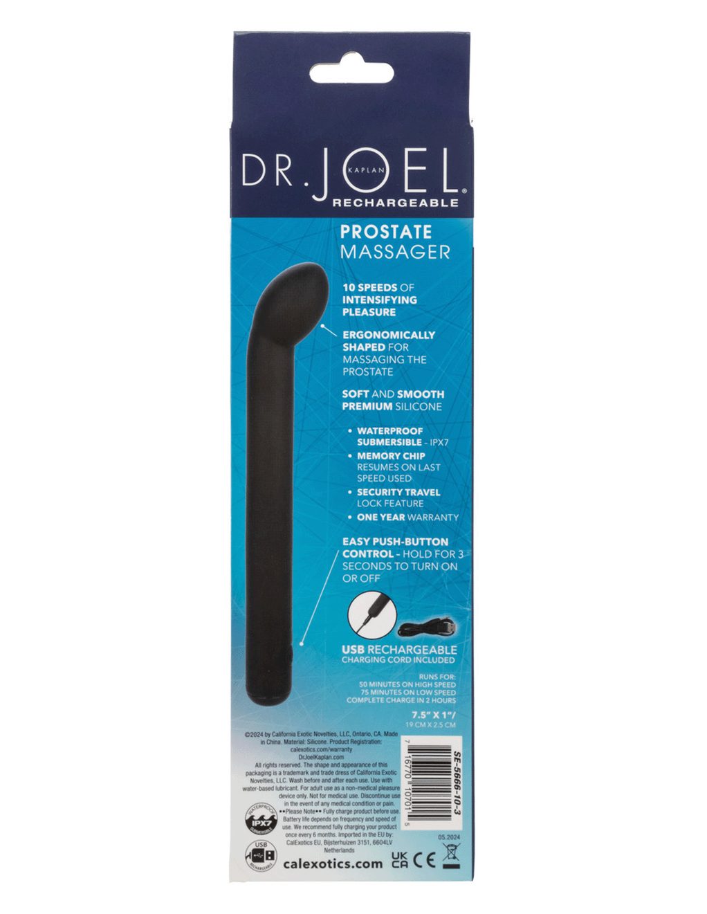 Dr. Joel Rechargeable Prostate Massager