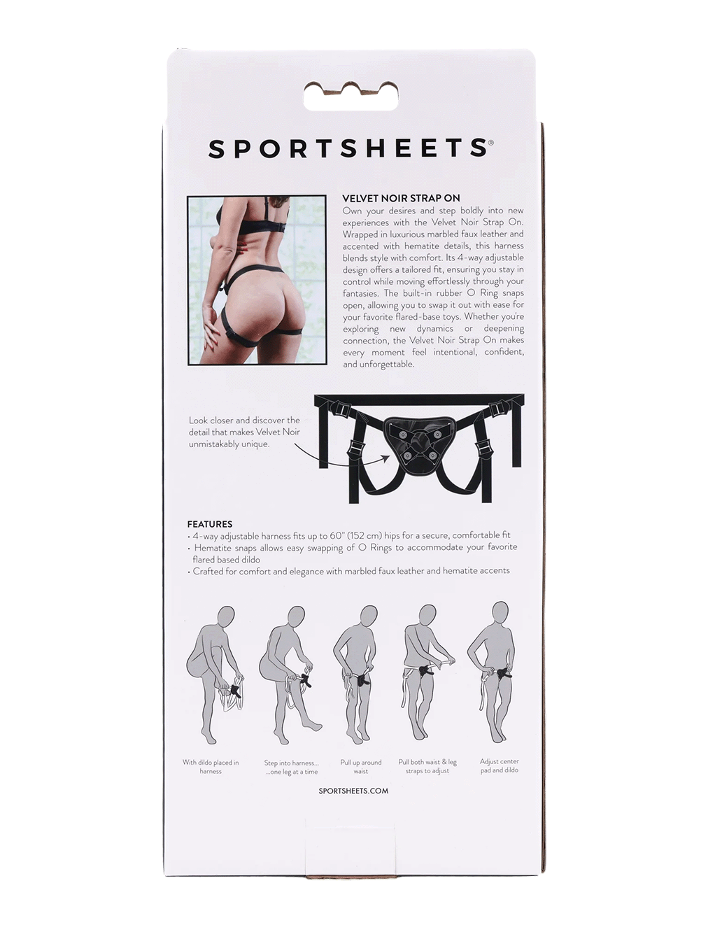 Velvet Noir Strap-On