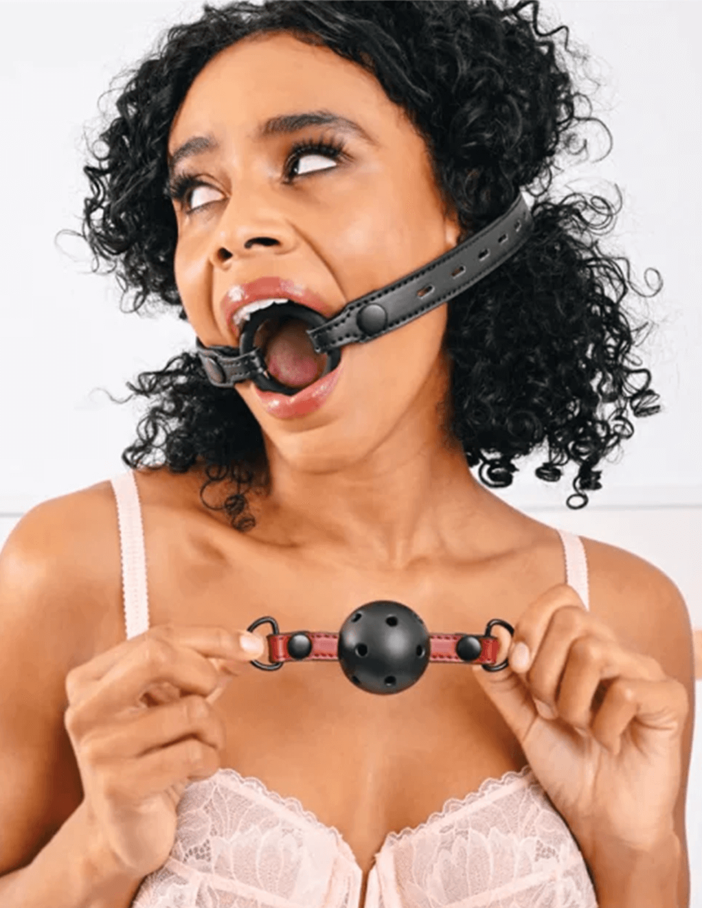Saffron Interchangeable Gag - Editorial