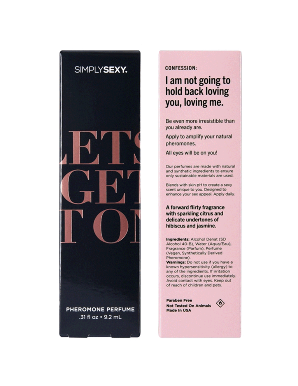 Let's Get It On Pheromone Perfume Spray