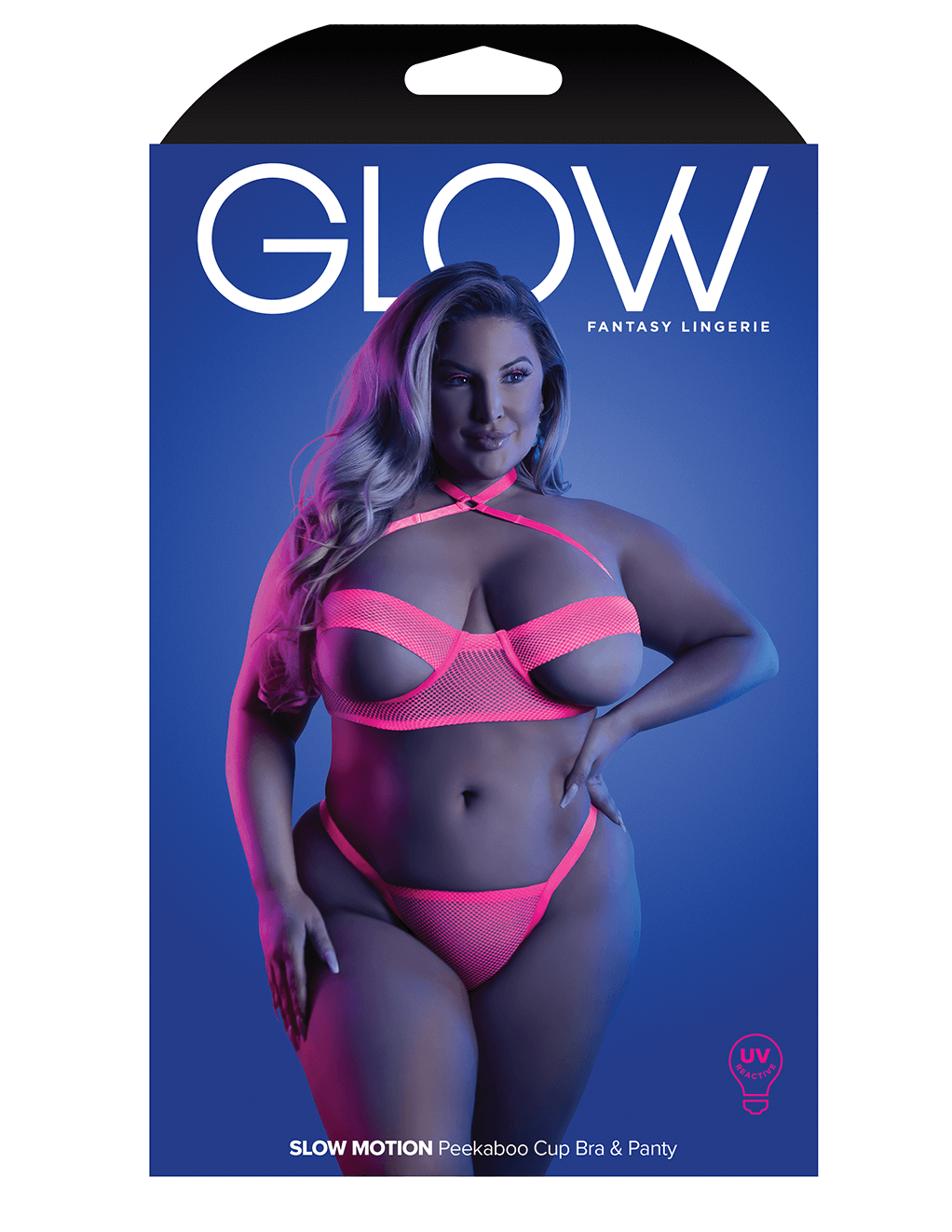 Slow Motion Peek A Boo Set - Neon Pink - Plus Box