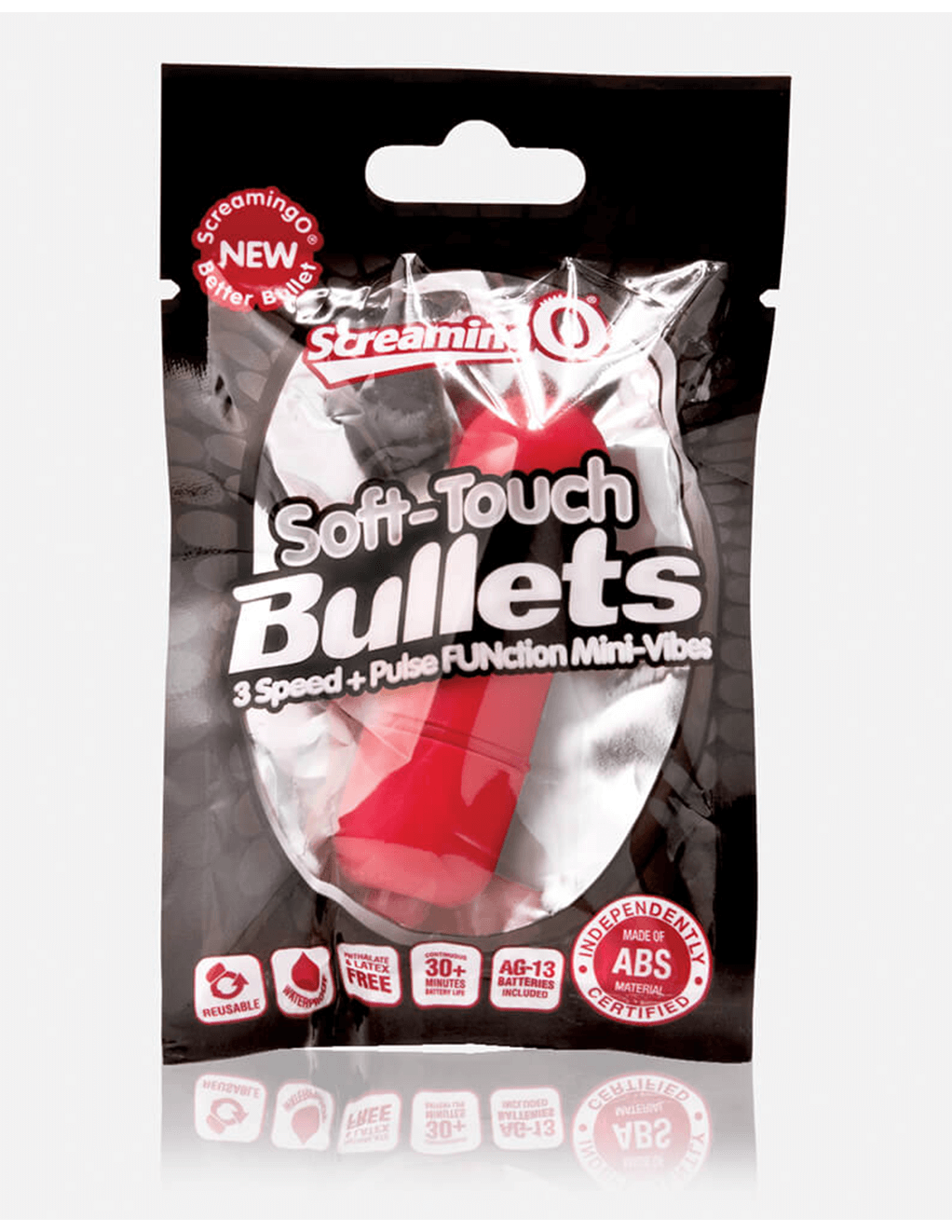 Screaming O 3 Speed Soft-Touch Bullet - Package