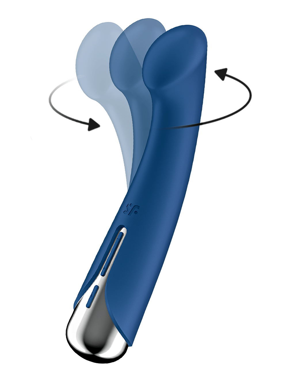 Satisfyer Spinning G-Spot 1 - Blue - Spin Detail