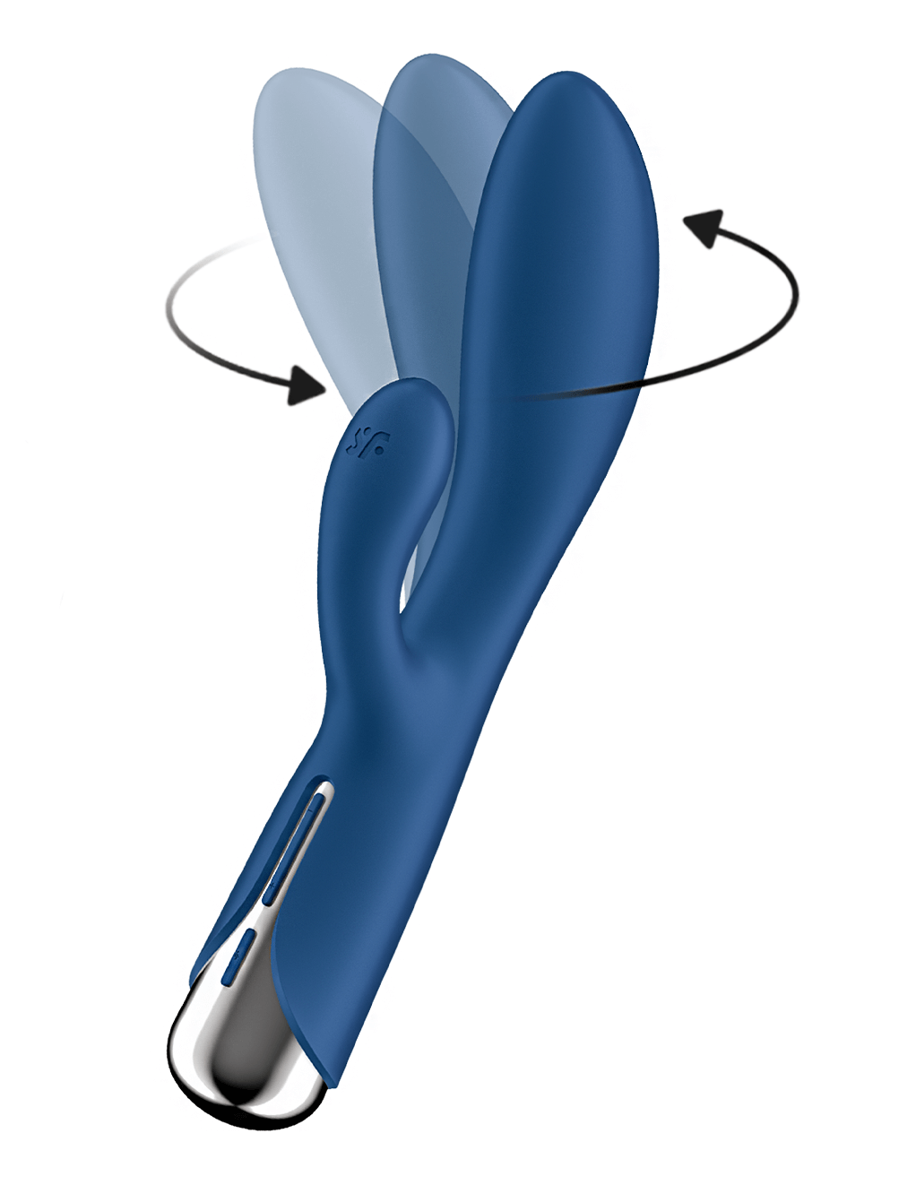 Satisfyer Spinning Rabbit 1 - Blue - Spin Detail