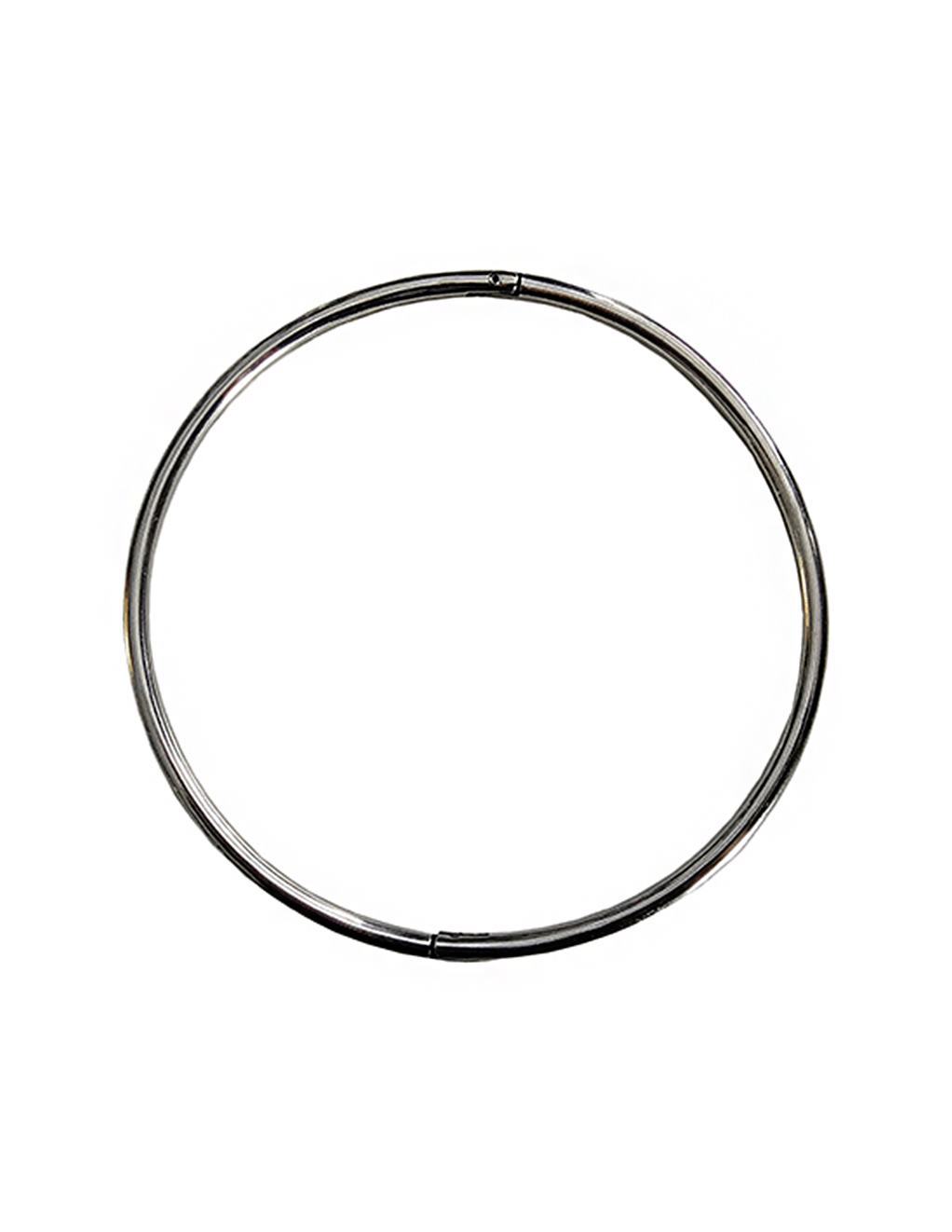 Rouge Thin Stainless Steel 16in Collar - Silver - Main
