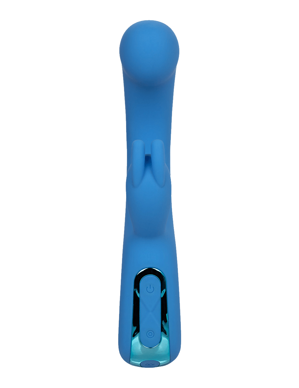 Jack Rabbit Elite Suction Rabbit Vibrator - Blue - Front