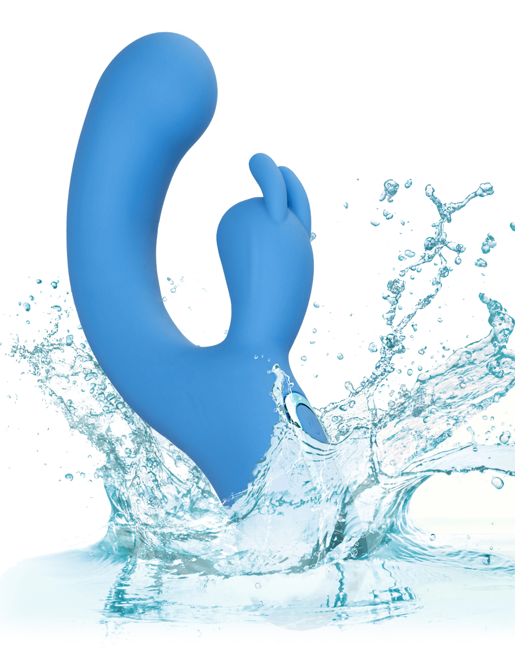 Jack Rabbit Elite Suction Rabbit Vibrator - Blue - Waterproof