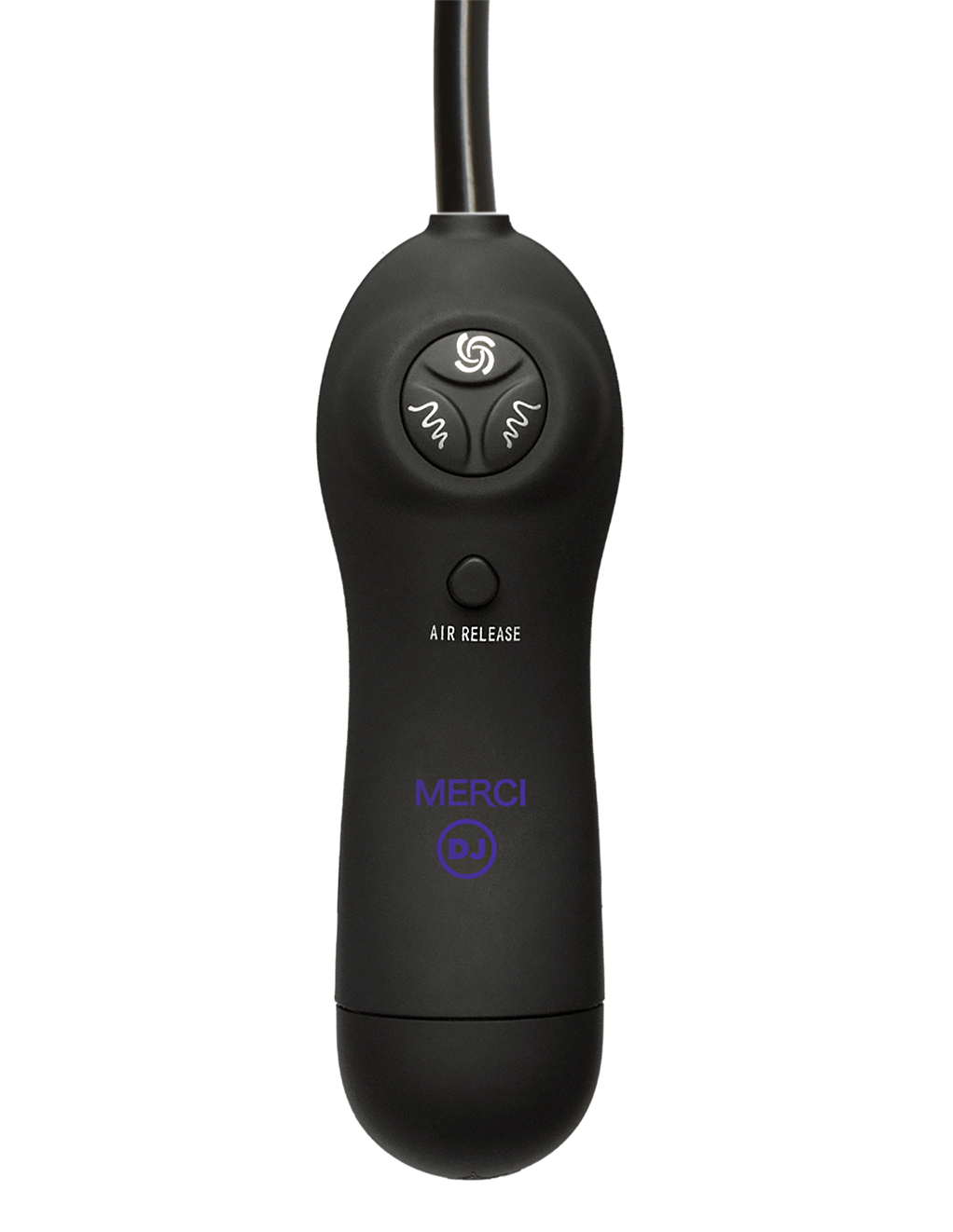 Merci Swell Auto Vibrating Nipple Suckers - Black - Control Detail