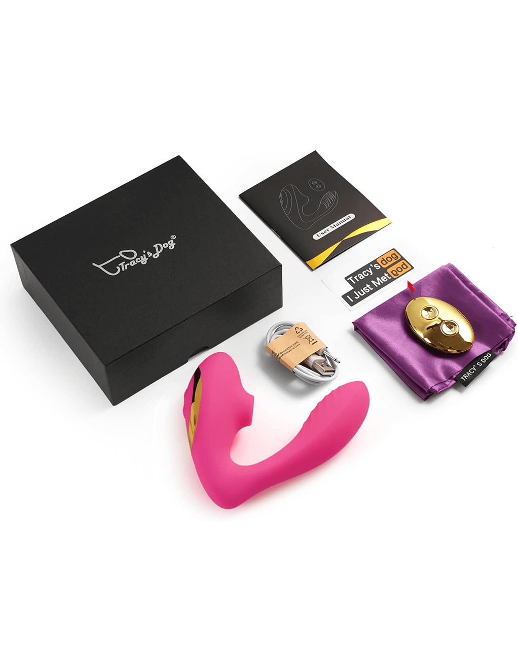 Tracy's Dog OG Pro 2 Remote Control Suction Vibrator