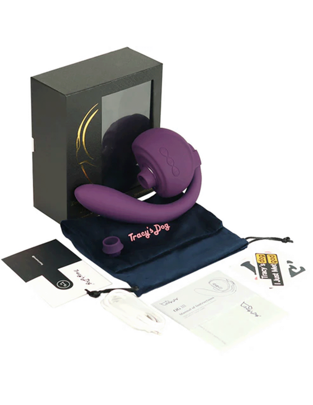 Tracy's Dog OG3 Suction & G-Spot Vibrator