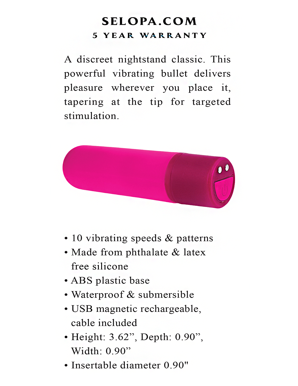 Selopa Tiny Temptation - Box Back