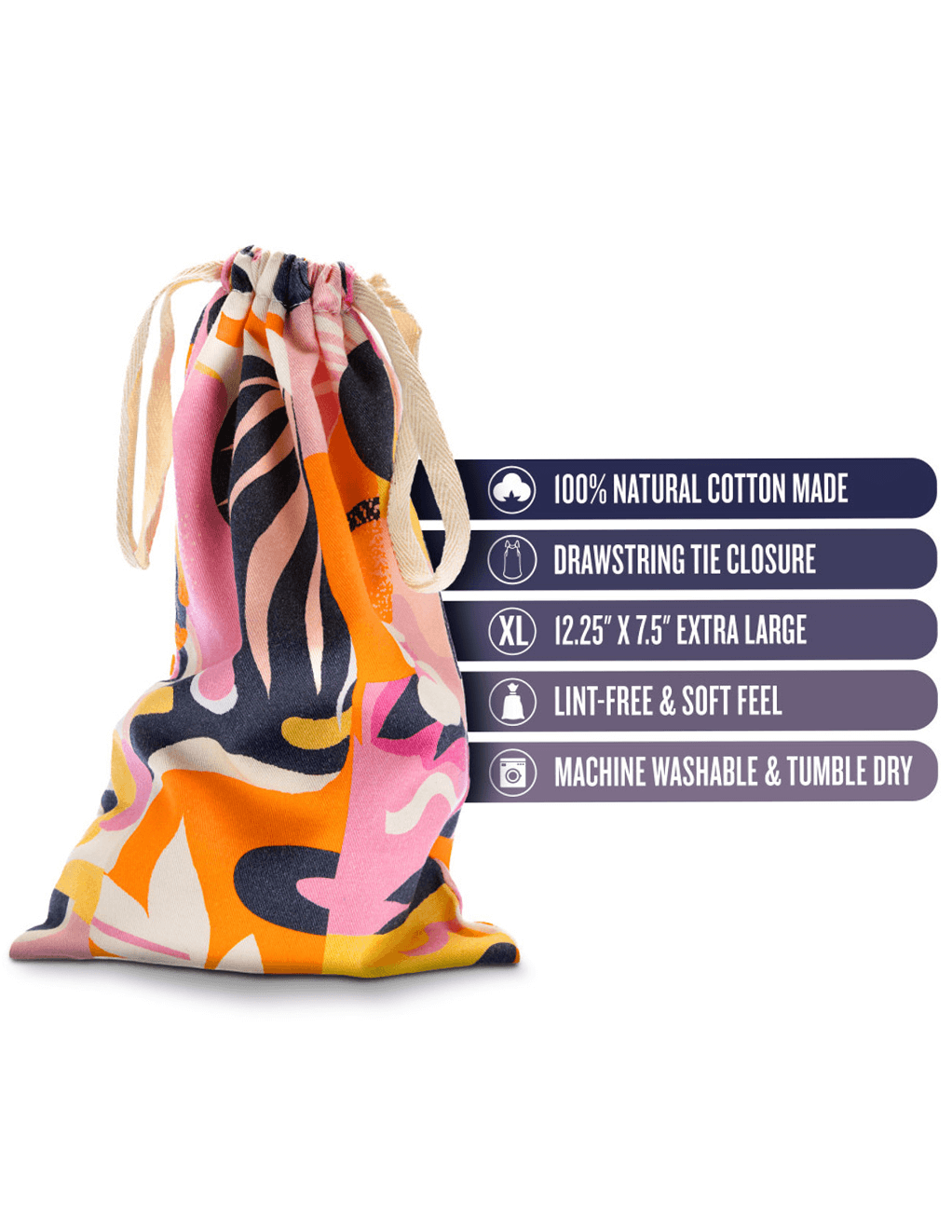 Cotton Toy Bag Burst - Specifications