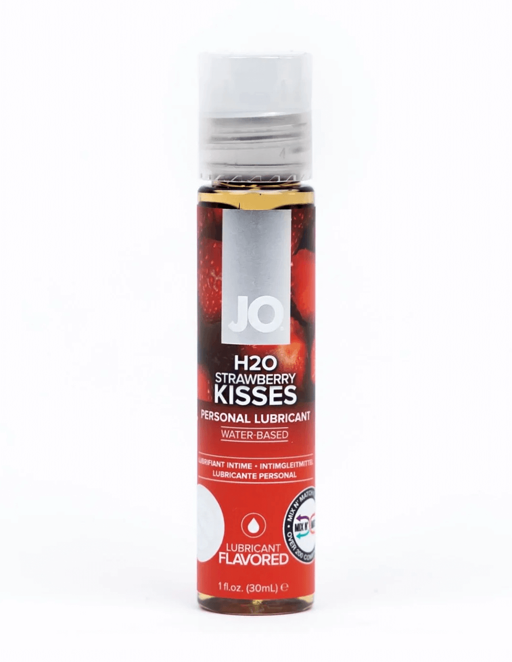 JO Tri-Me Triple Pack 1oz Flavored Lubricants - Strawberry Kisses - 1oz