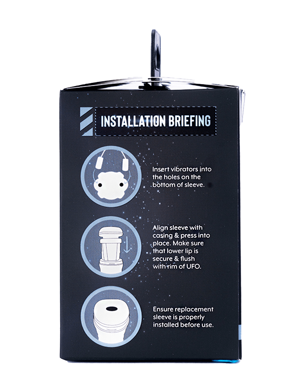 Hung UFO Replacement Sleeve - Box Side 2