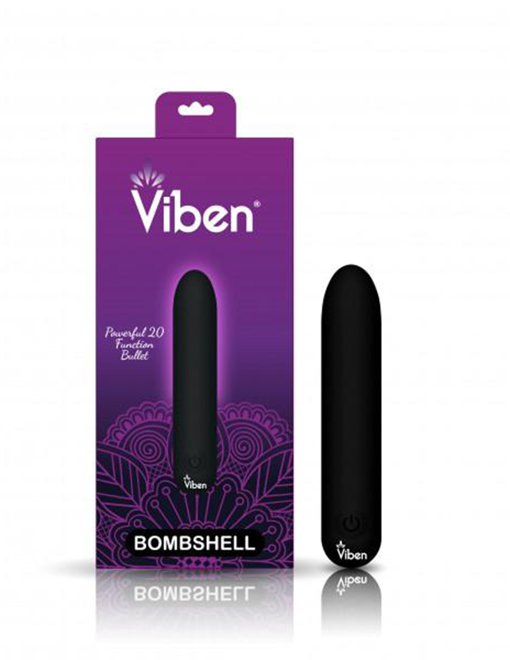 Viben Bombshell Flexible Bullet - Black