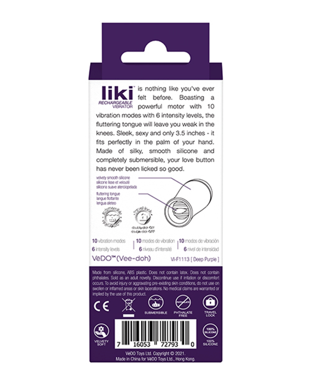 Liki Rechargeable Flicker Vibe