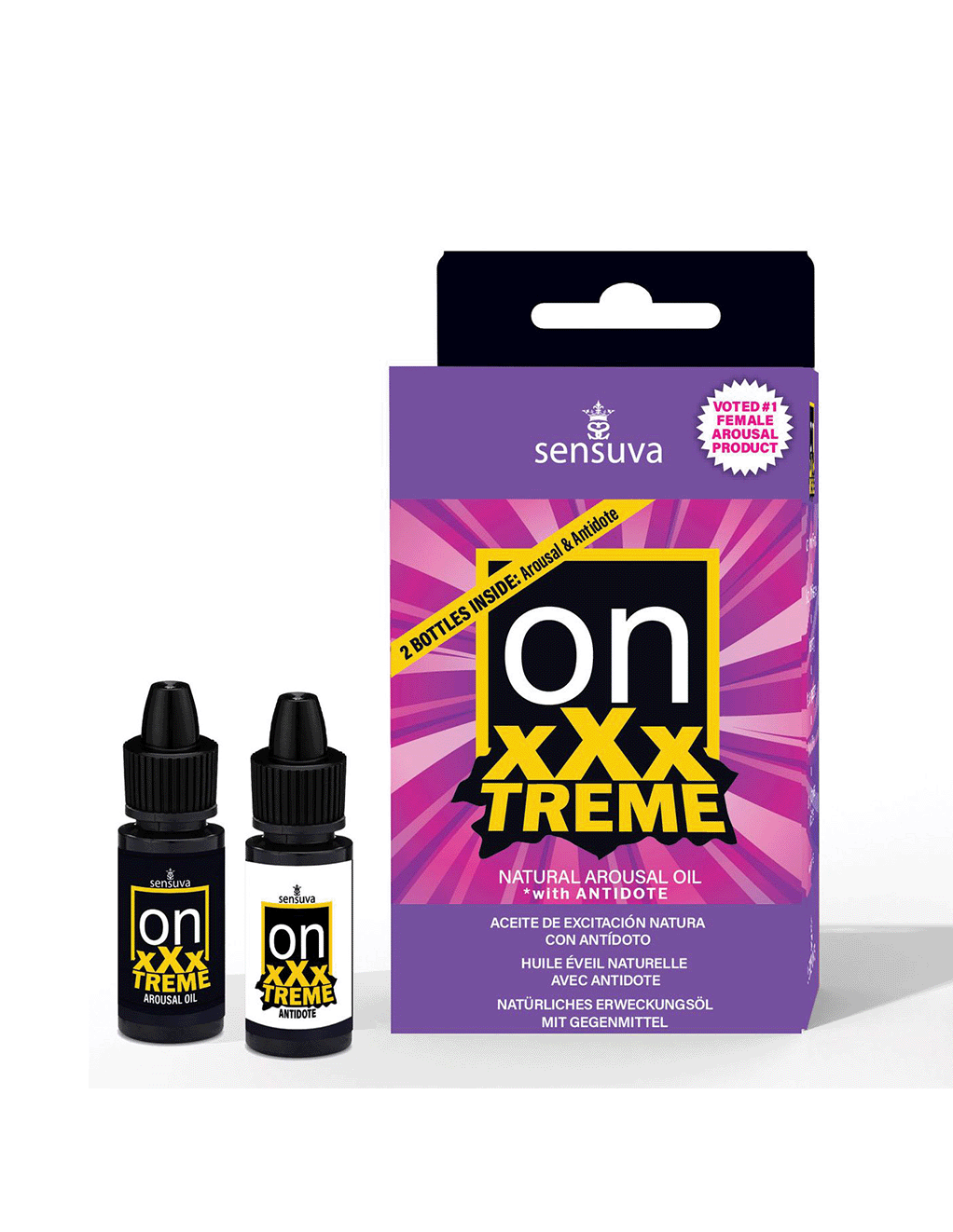 Sensuva On xXxTreme Arousal Oil w. Antidote