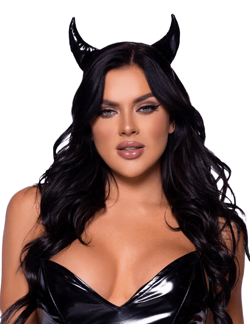 Leg Avenue Vinyl Devil Horns - Main