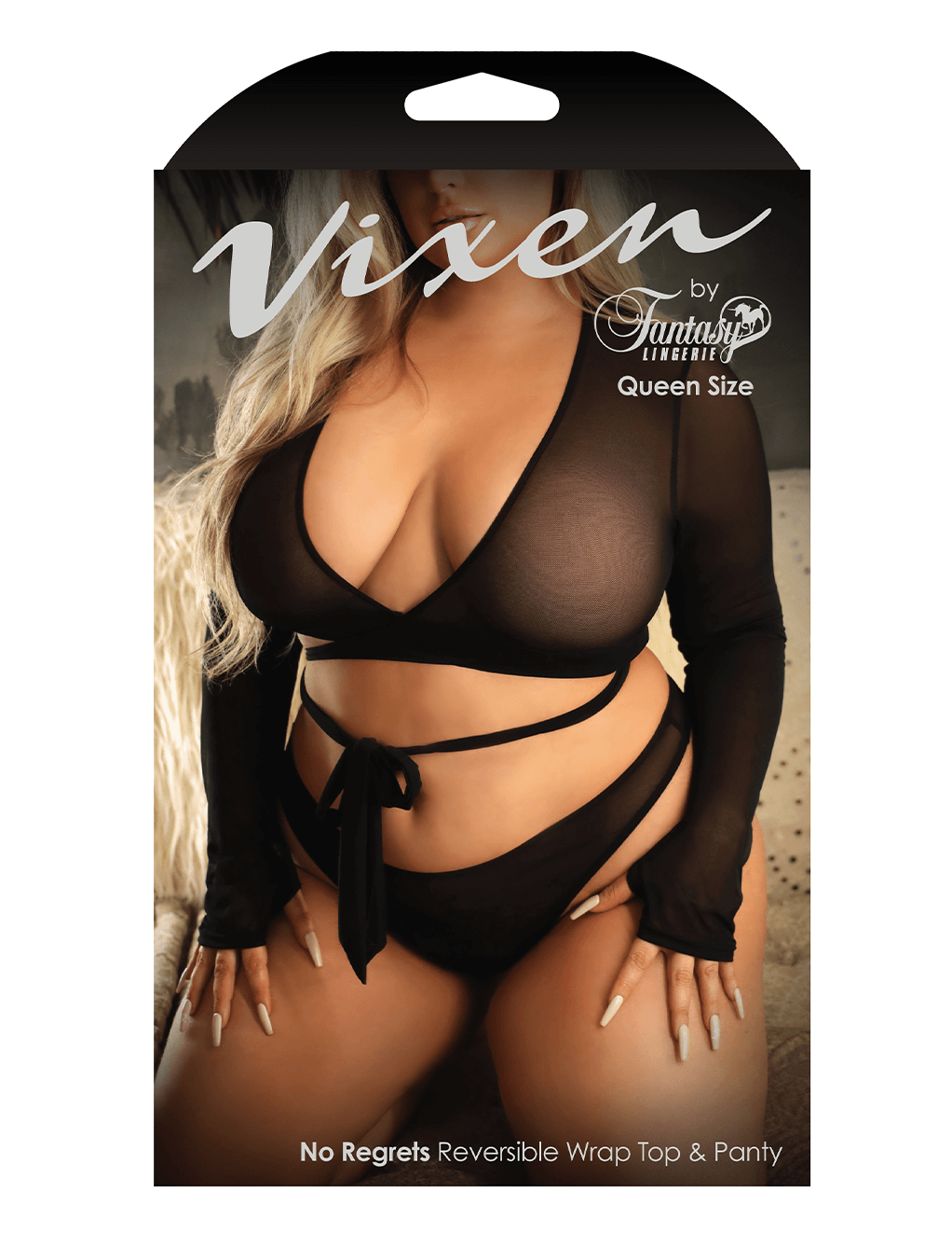 No Regrets Reversible Longsleeve Set - Black - Plus Box
