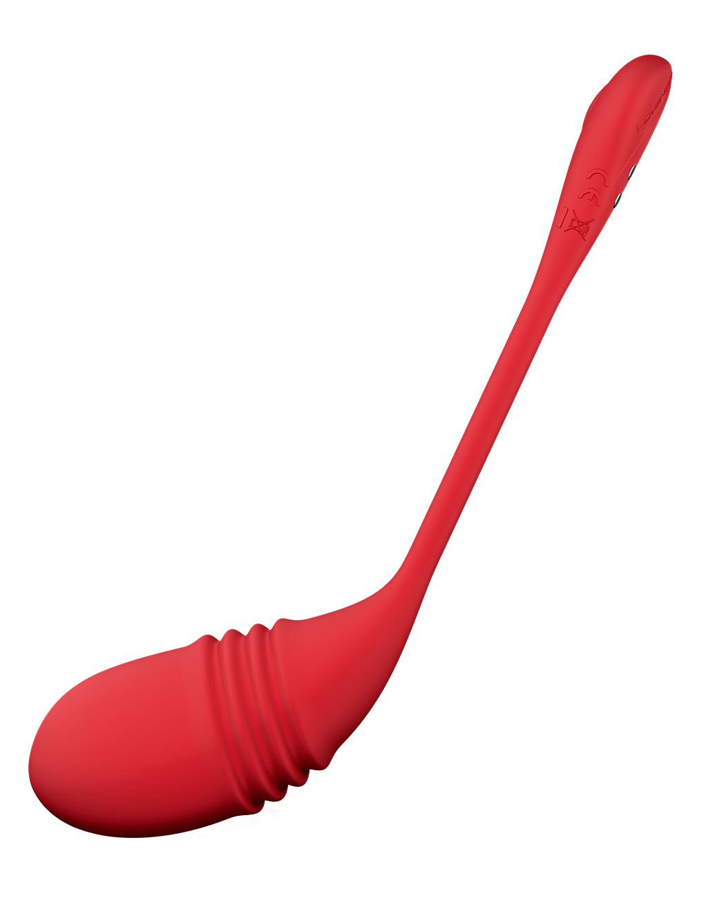 Lovense Vulse Thrusting Egg Vibrator - Red - Extended