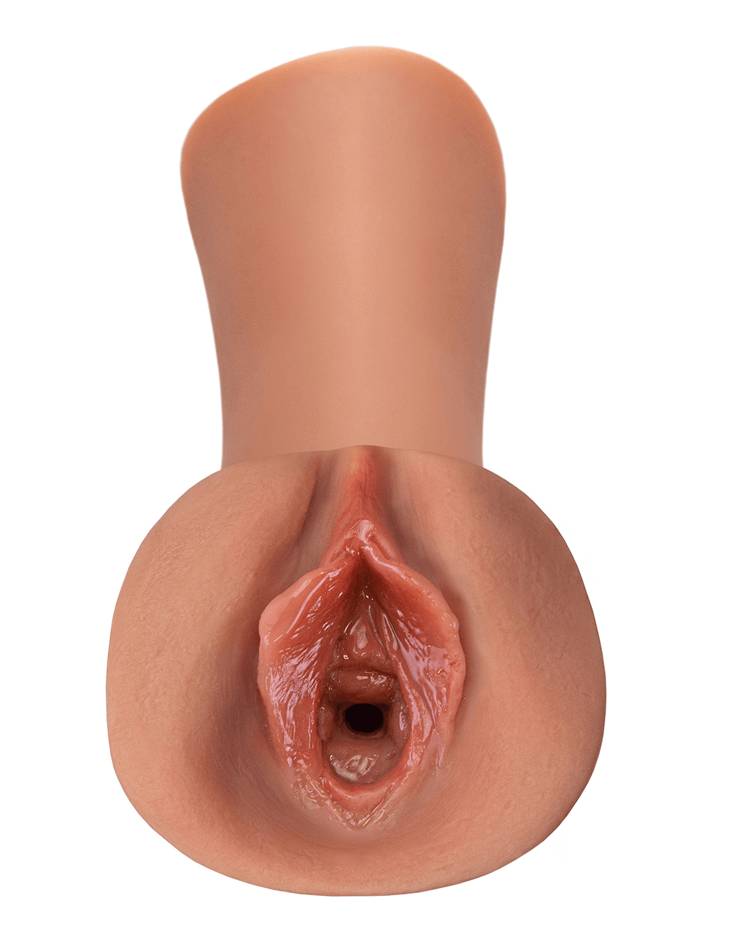 Wet Pussies Juicy Snatch Stroker - Caramel - Front