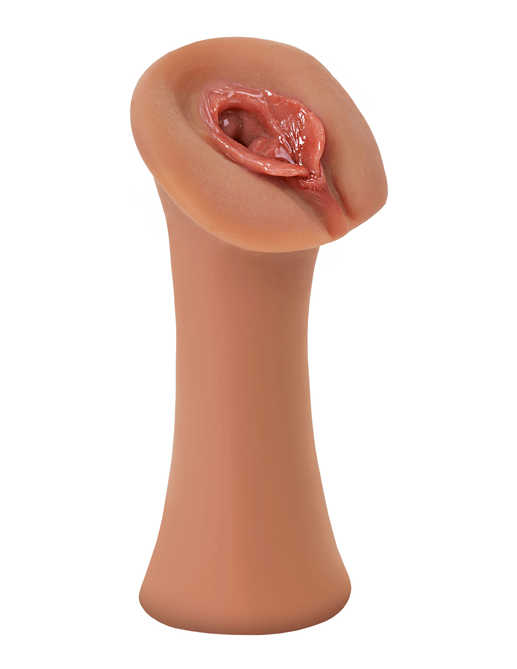 Wet Pussies Juicy Snatch Stroker - Caramel - Upright