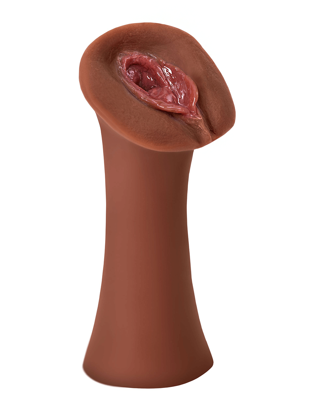 Wet Pussies Juicy Snatch Stroker - Chocolate - Upright