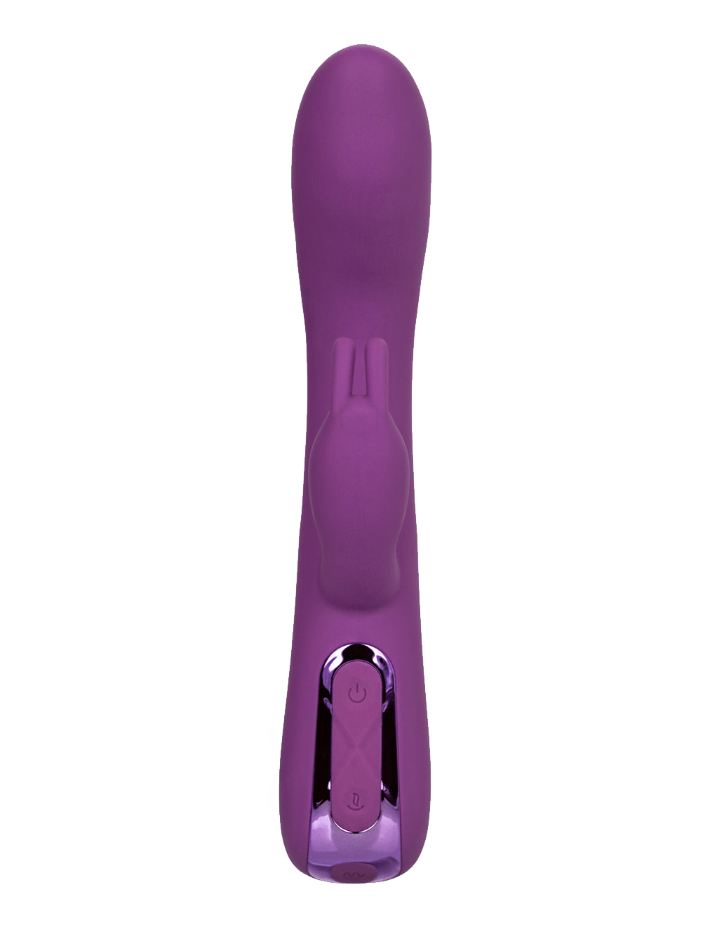 Jack Rabbit Elite Warming Rabbit Vibrator - Purple - Front