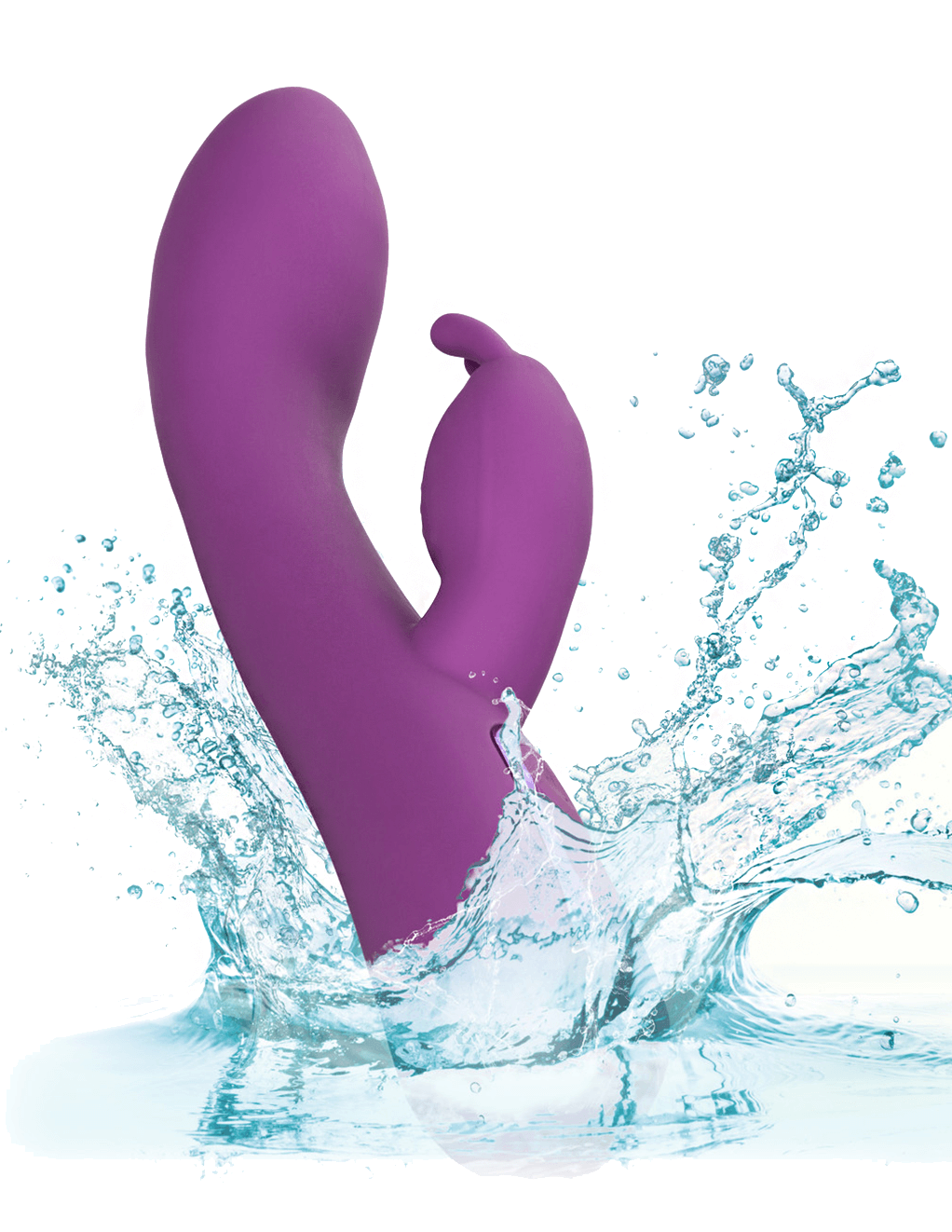 Jack Rabbit Elite Warming Rabbit Vibrator - Purple - Waterproof