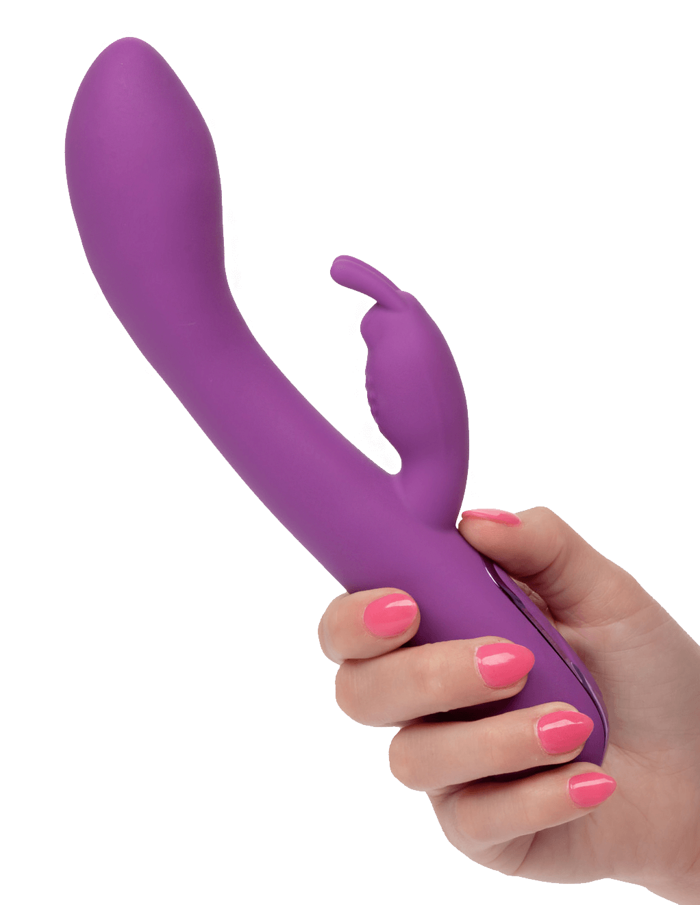 Jack Rabbit Elite Warming Rabbit Vibrator - Purple - In Hand