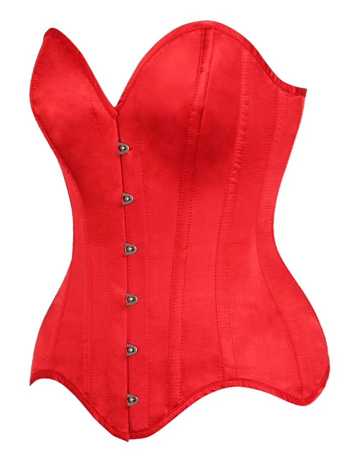 Satin Steel Boned Corset
