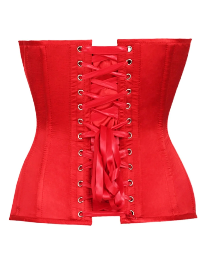 Satin Steel Boned Corset