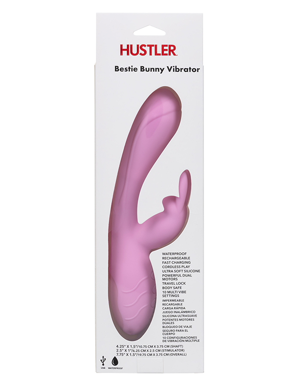 HUSTLER Bestie Bunny Vibrator
