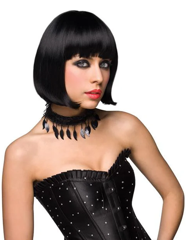 Cici Short Bob Wig w. Bangs