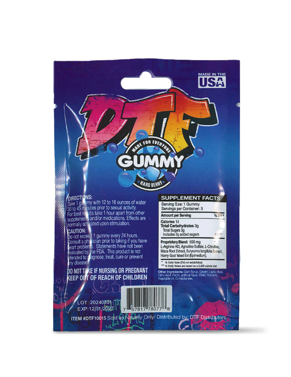 DTF Enhancement Gummies