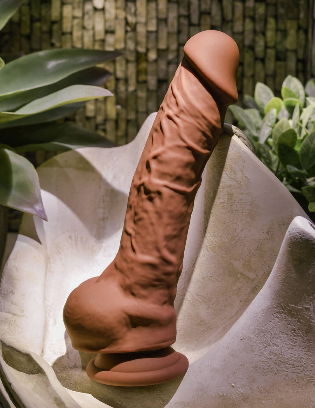 Evolved 8in Big Shot Squirting Silicone Dildo