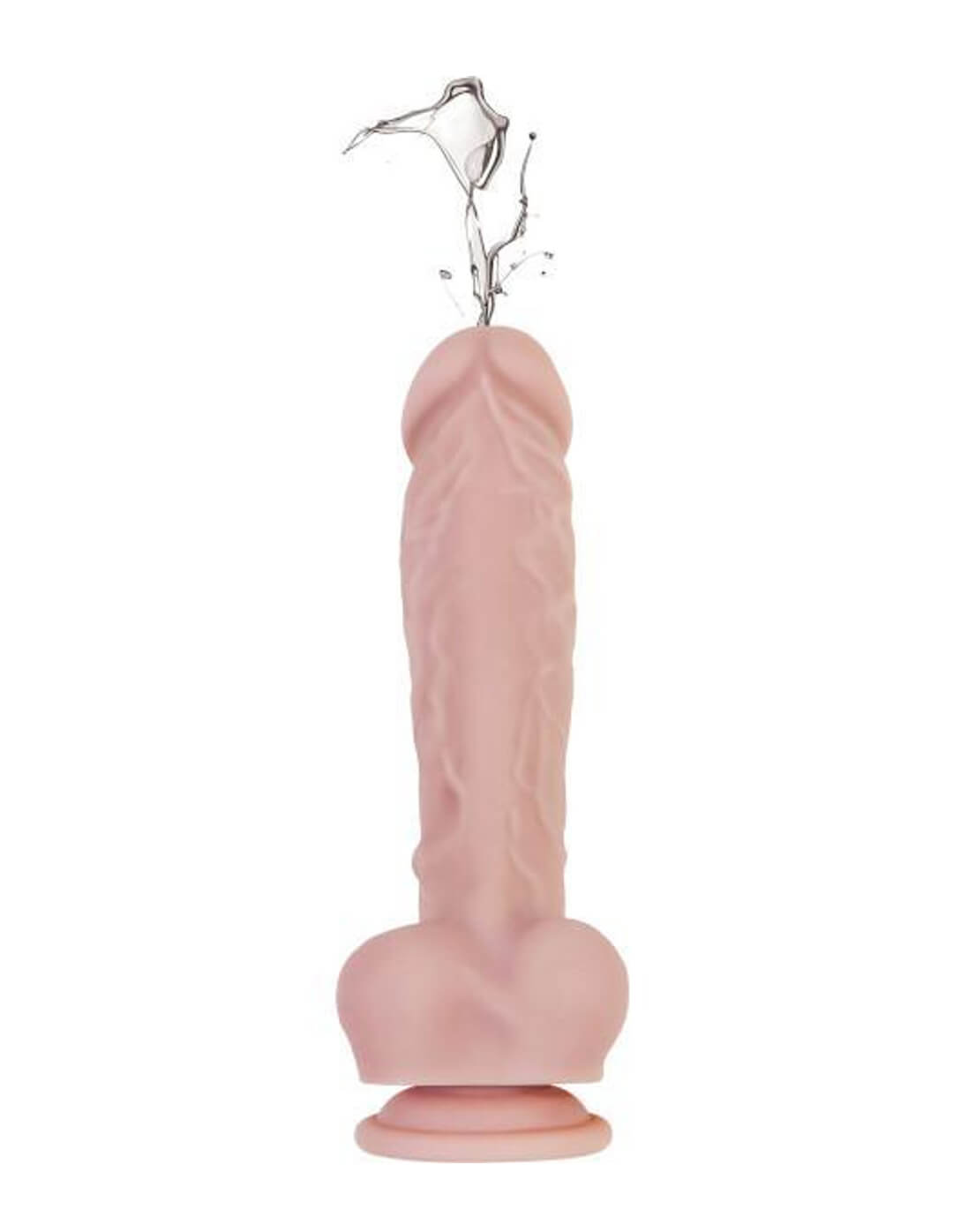 Evolved 8in Big Shot Squirting Silicone Dildo