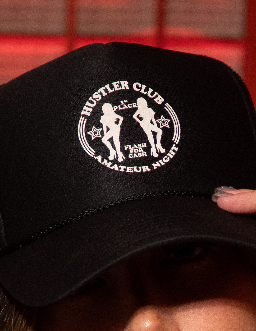 HUSTLER Club Amateur Night Trucker Hat