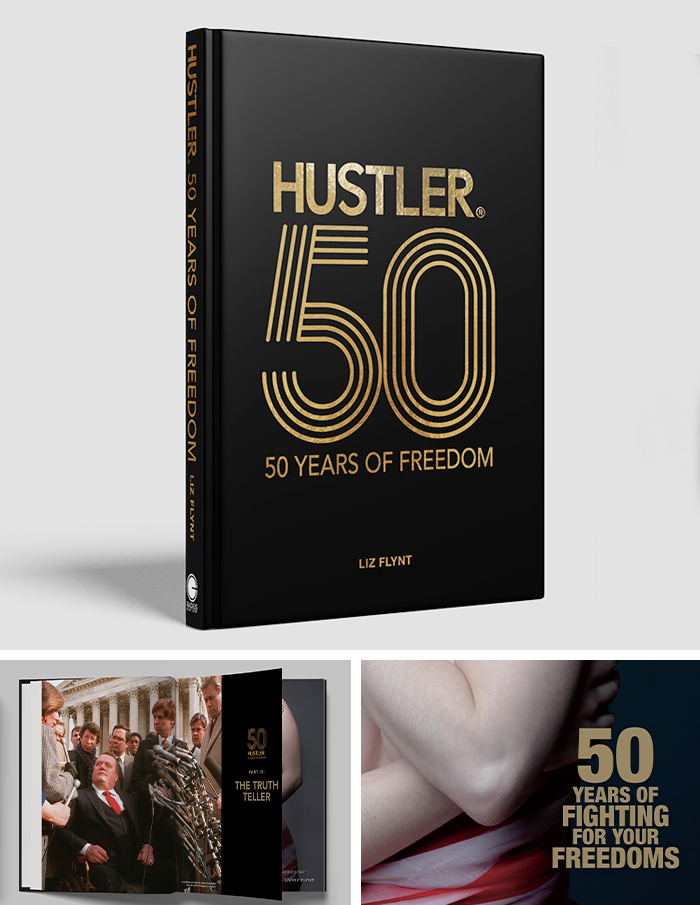 HUSTLER®50: 50 Years of Freedom - Hardcover Collectors Book