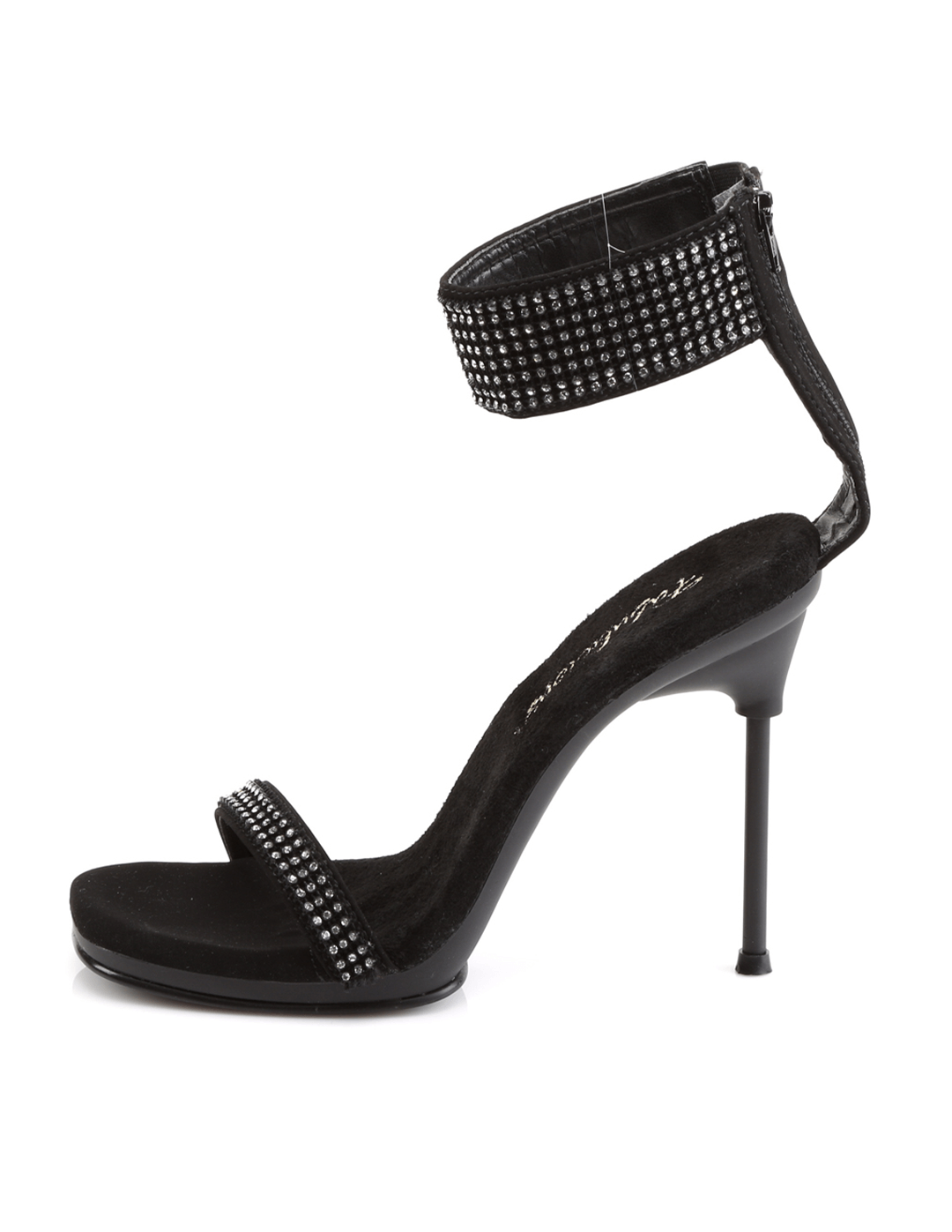 Chic-40 Rhinestone Ankle Cuff Sandal